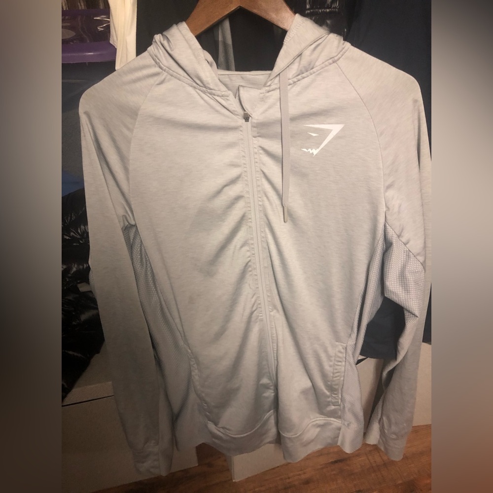 Gymshark compression zip hoodie